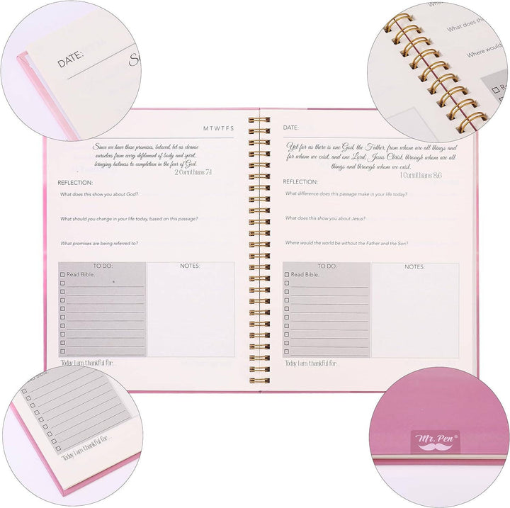 Mr. Pen Pink Bible Journaling Kit-Accessories-Mr. Pen-Shop with Bloom West Boutique, Women's Fashion Boutique, Located in Houma, Louisiana