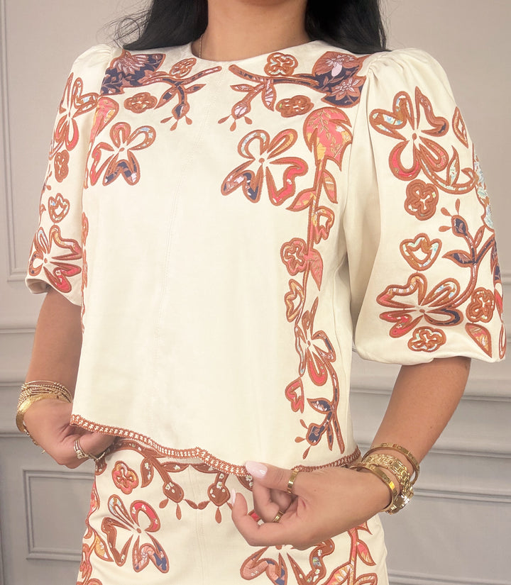 Valencia Tapestry Top-Tops-THML-Shop with Bloom West Boutique, Women&