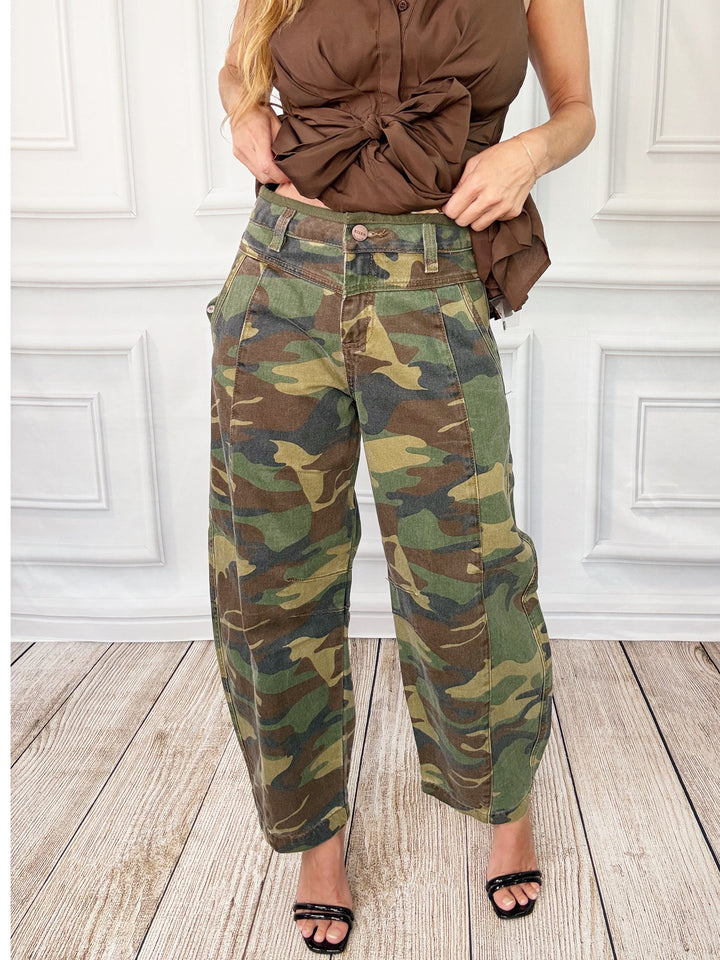 The Renegade Camo Pants-Pants-Risen-Shop with Bloom West Boutique, Women&