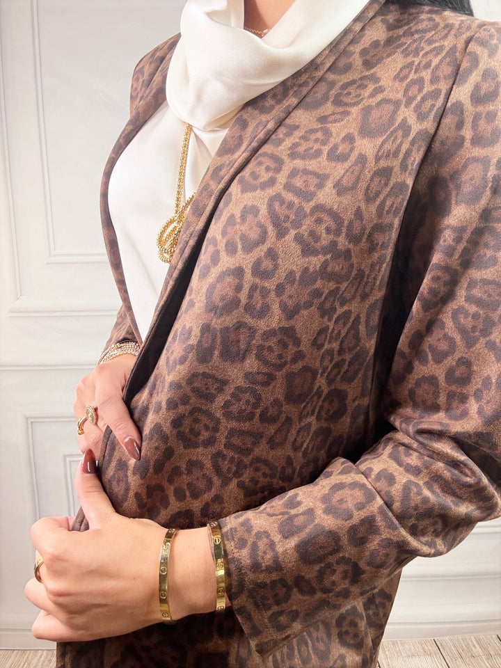 Leopard Legacy Duster-Duster-THML-Shop with Bloom West Boutique, Women&