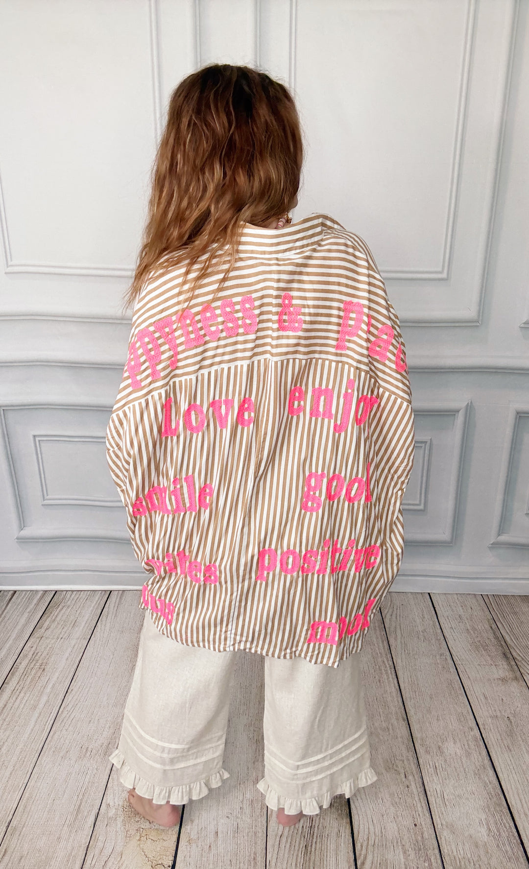 Words Are Free Top-Tops-Gold and Silver-Shop with Bloom West Boutique, Women's Fashion Boutique, Located in Houma, Louisiana