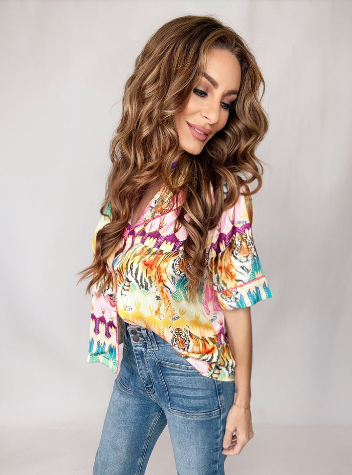 Royal Tiger 3-N-1 Muse Set-Two Piece Set-Sunshine Society-Shop with Bloom West Boutique, Women's Fashion Boutique, Located in Houma, Louisiana