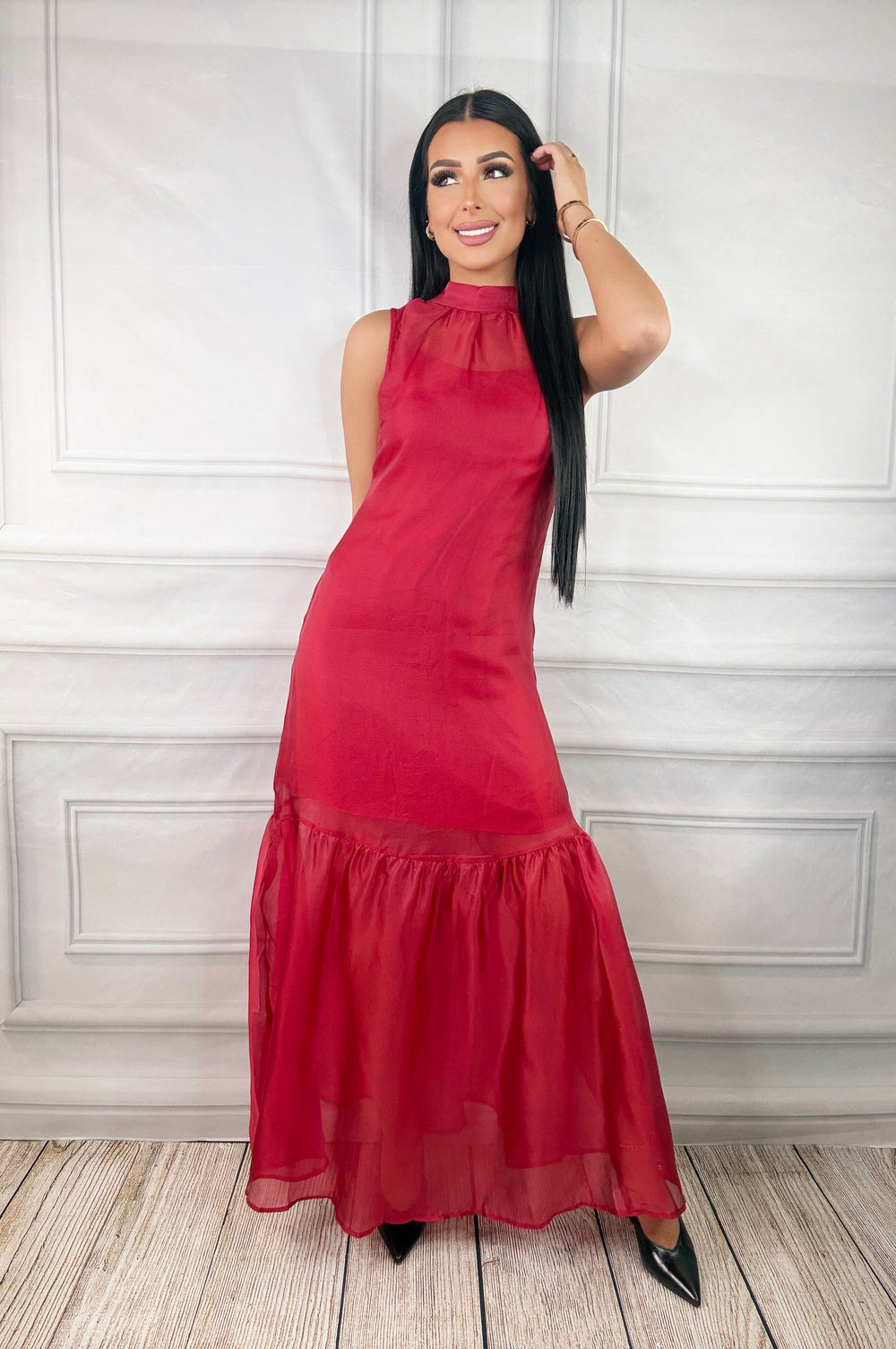 Wine & Whispers Dress-Dresses-B.Right-Shop with Bloom West Boutique, Women's Fashion Boutique, Located in Houma, Louisiana