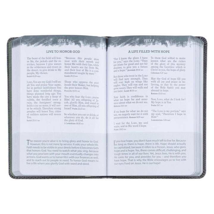 Pocket Bible Devotional for Guys Faux Leather-Bibles & Devotionals-Christian Art Gifts-Shop with Bloom West Boutique, Women's Fashion Boutique, Located in Houma, Louisiana