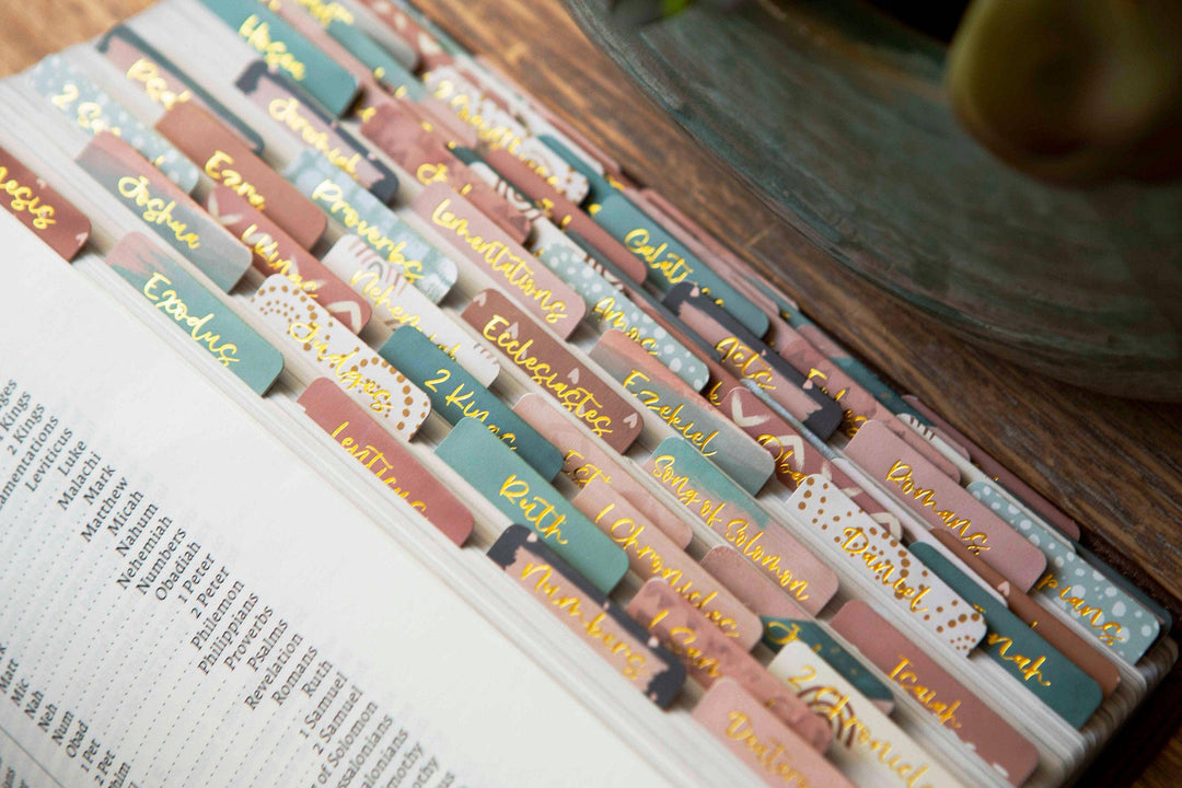 Bible Tabs | Bible Index Tabs-Accessories-Chosen & Cherished-Shop with Bloom West Boutique, Women's Fashion Boutique, Located in Houma, Louisiana
