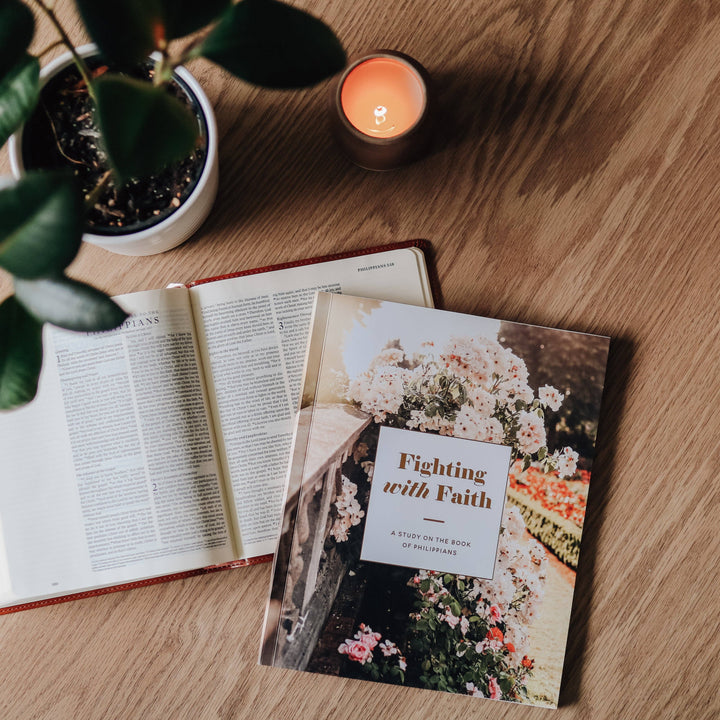 Fighting with Faith | Philippians Study-Bibles & Devotionals-The Daily Grace Co-Shop with Bloom West Boutique, Women's Fashion Boutique, Located in Houma, Louisiana