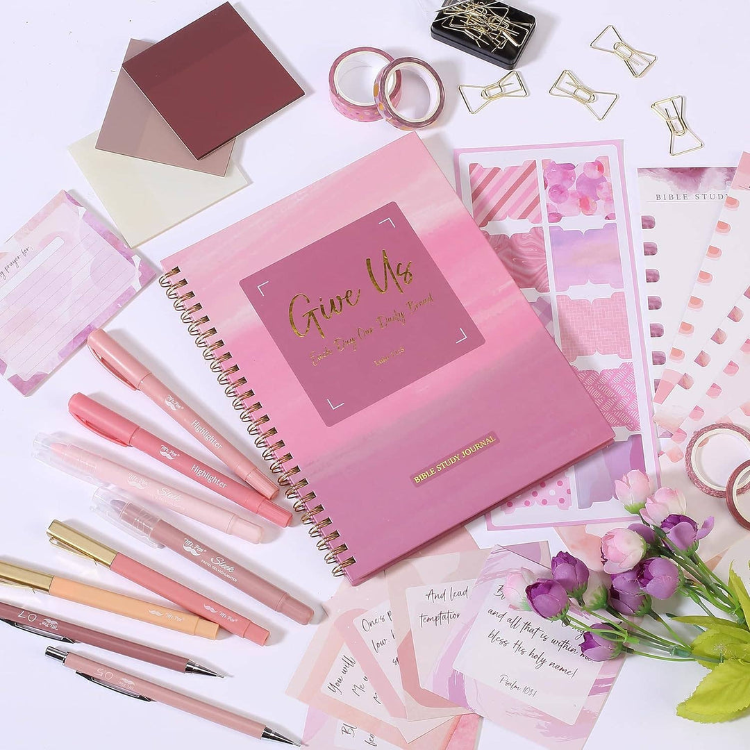 Mr. Pen Pink Bible Journaling Kit-Accessories-Mr. Pen-Shop with Bloom West Boutique, Women's Fashion Boutique, Located in Houma, Louisiana
