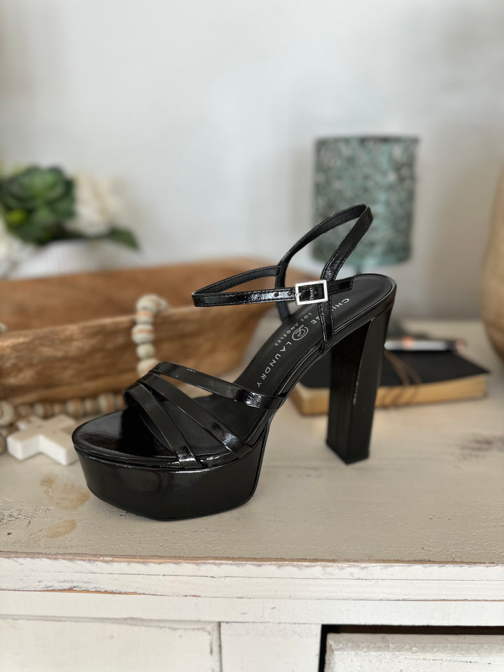 Amella Patent Platform-Black-Heels-Chinese Laundry-Shop with Bloom West Boutique, Women's Fashion Boutique, Located in Houma, Louisiana