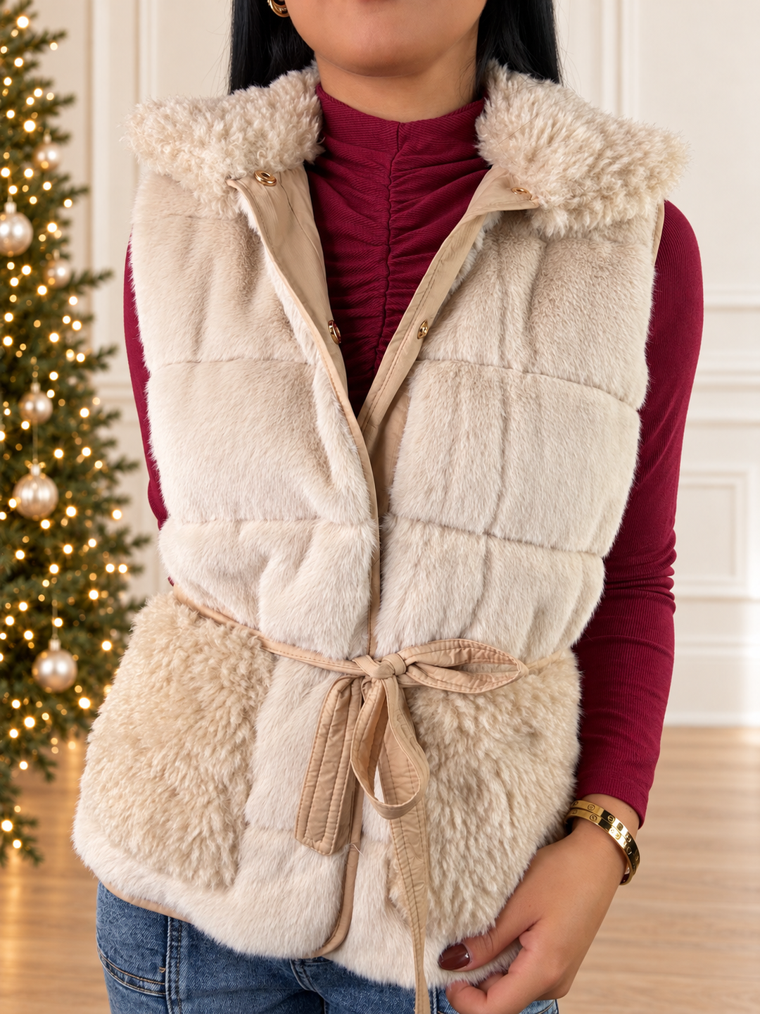 Chalet Chic Vest-Vests-DolceCabo-Shop with Bloom West Boutique, Women&