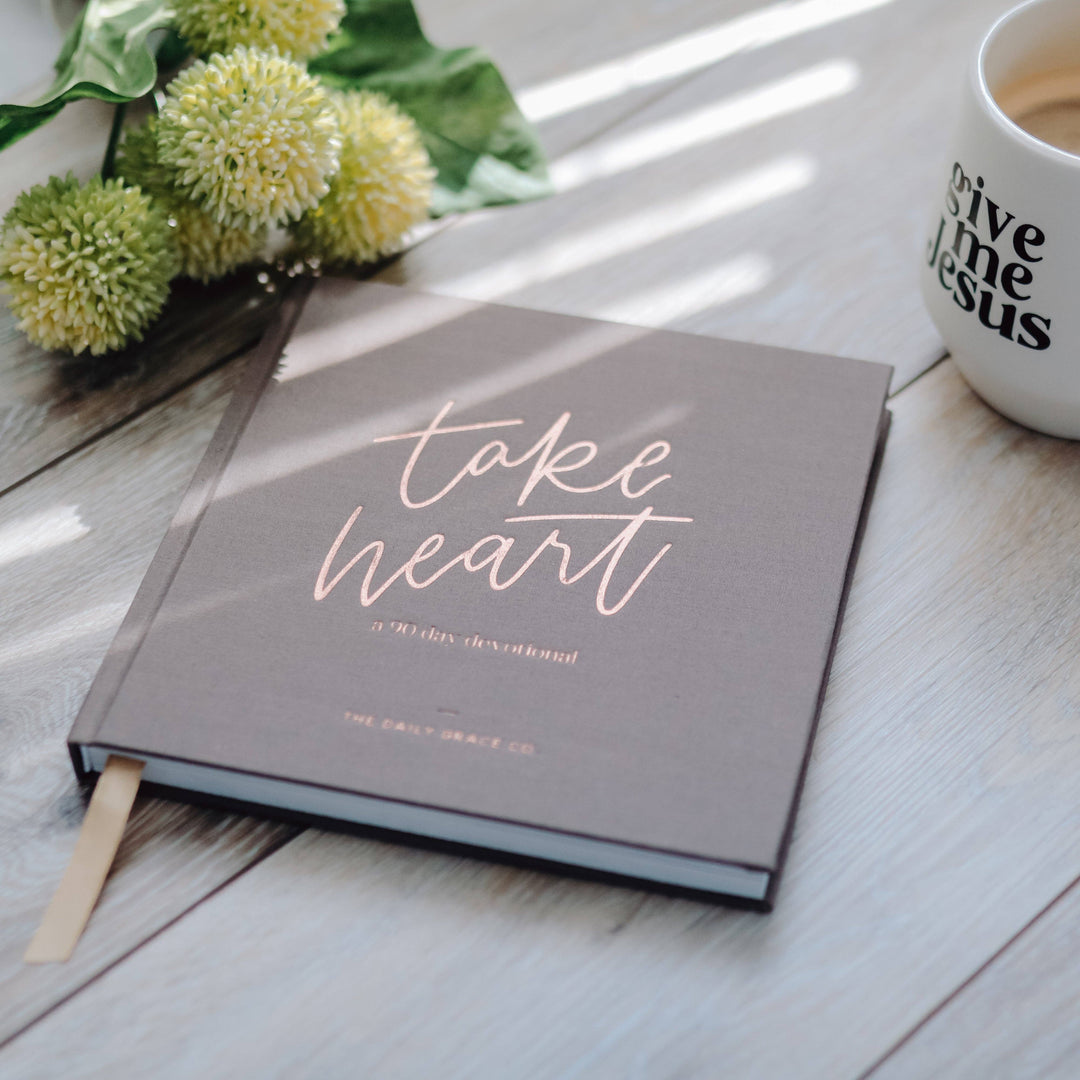 Take Heart | A 90-Day Devotional-Accessories-The Daily Grace Co-Shop with Bloom West Boutique, Women's Fashion Boutique, Located in Houma, Louisiana