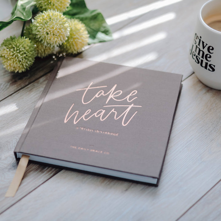 Take Heart | A 90-Day Devotional-Accessories-The Daily Grace Co-Shop with Bloom West Boutique, Women's Fashion Boutique, Located in Houma, Louisiana