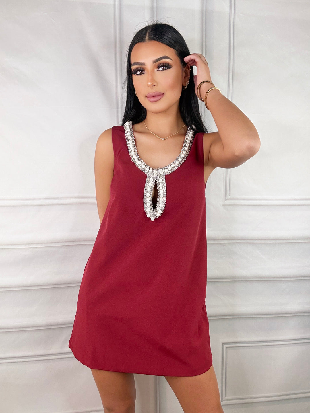 Pearls &amp; Prestige Dress-Dresses-Sofie the Label-Shop with Bloom West Boutique, Women&