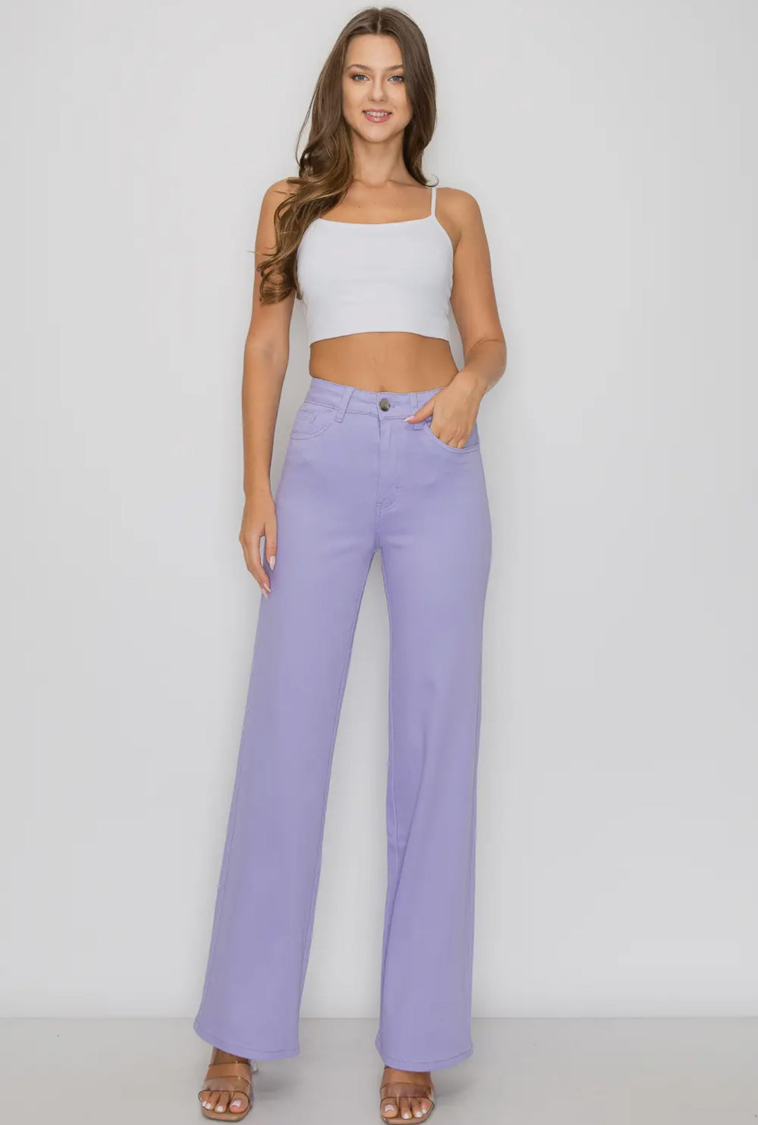 Lilac Lack Game Day Pants-Pants-Lover Brand Fashion-Shop with Bloom West Boutique, Women's Fashion Boutique, Located in Houma, Louisiana