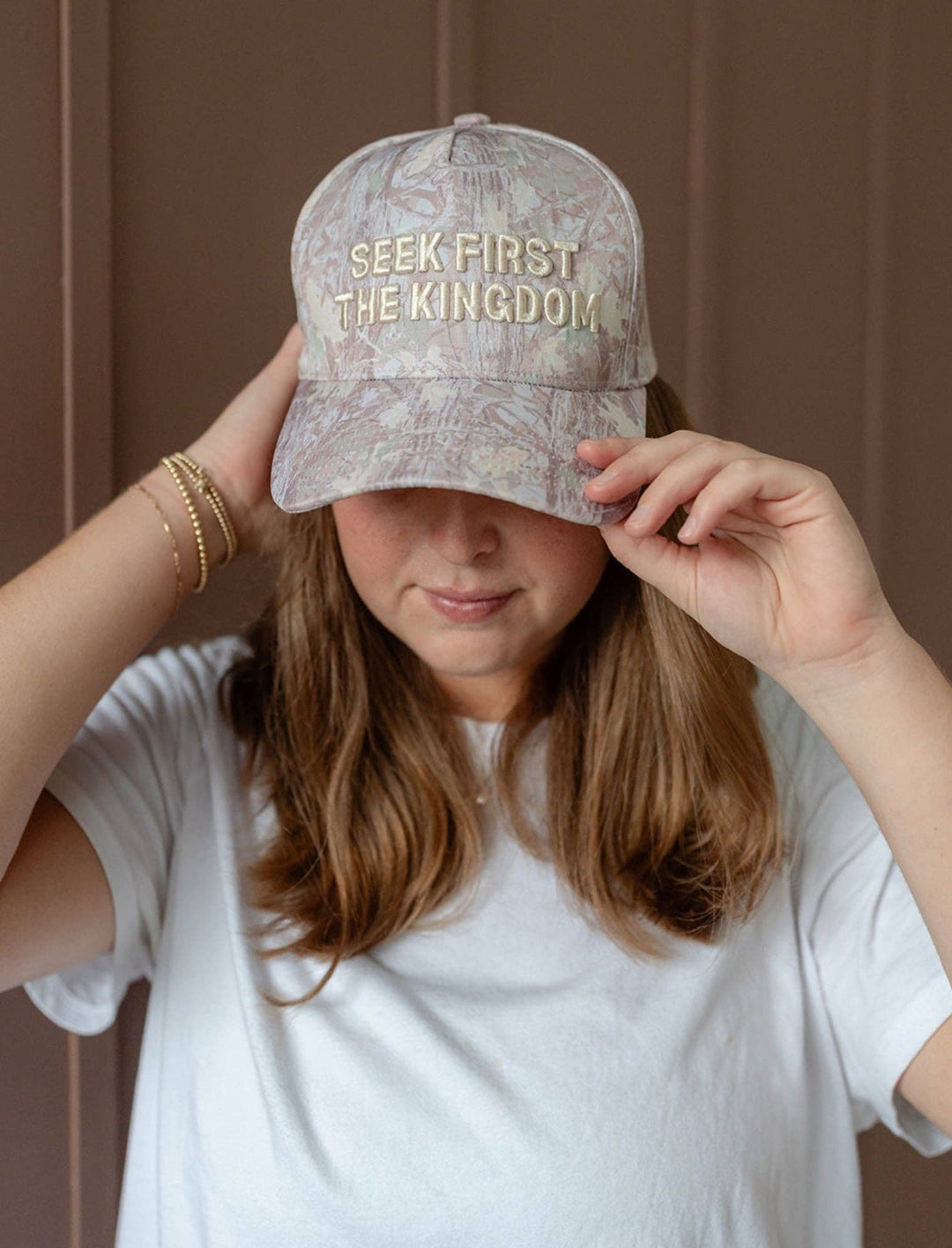 Hat: Seek First the Kingdom-Jenessa Wait-Shop with Bloom West Boutique, Women's Fashion Boutique, Located in Houma, Louisiana