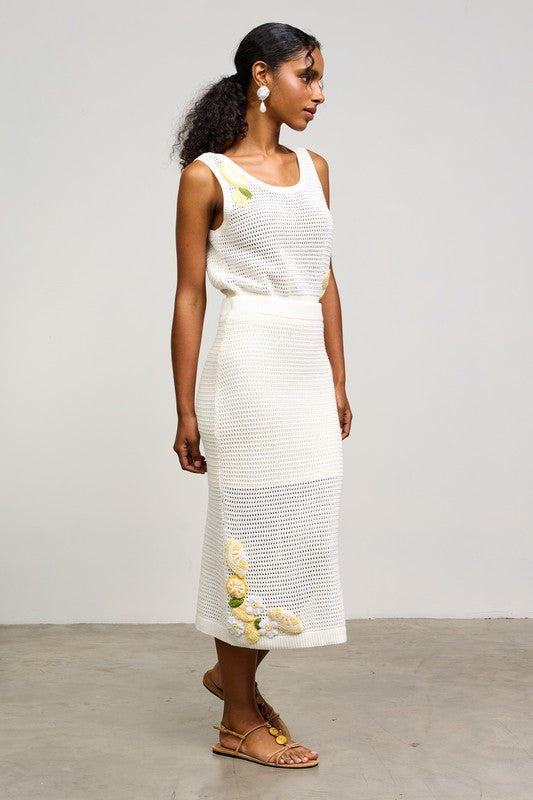 Lemon Drop Dream Skirt-Skirts-skies are blue-Shop with Bloom West Boutique, Women's Fashion Boutique, Located in Houma, Louisiana