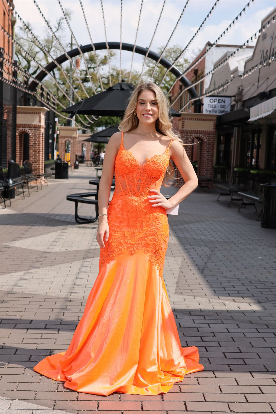 Geneva Glitter & Lace Mermaid Gown-Formal Gowns-ladivine by cinderella-Shop with Bloom West Boutique, Women's Fashion Boutique, Located in Houma, Louisiana