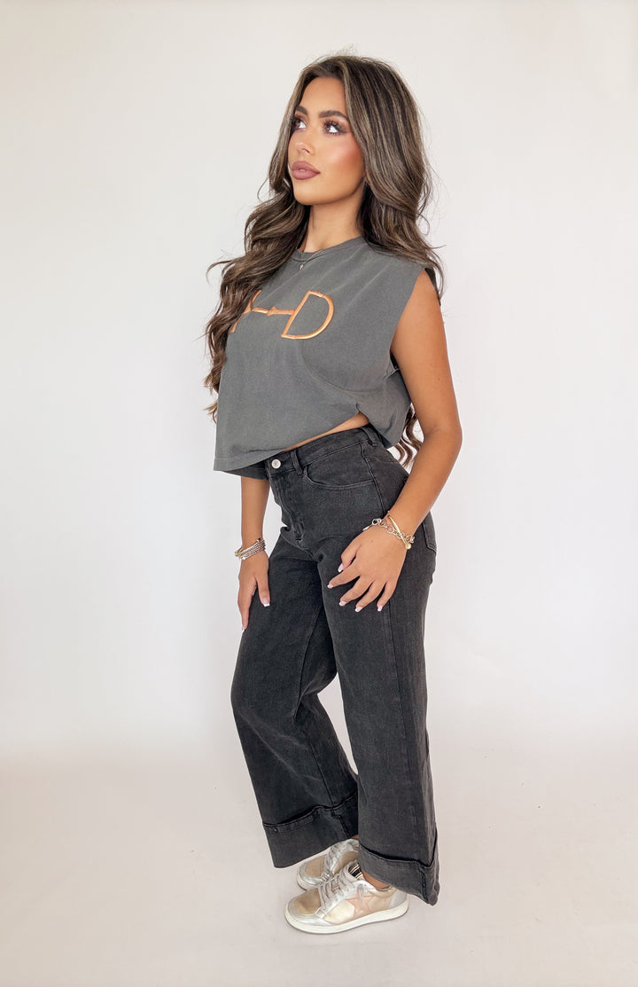 Rowena Black Jeans-Pants-Entro-Shop with Bloom West Boutique, Women's Fashion Boutique, Located in Houma, Louisiana