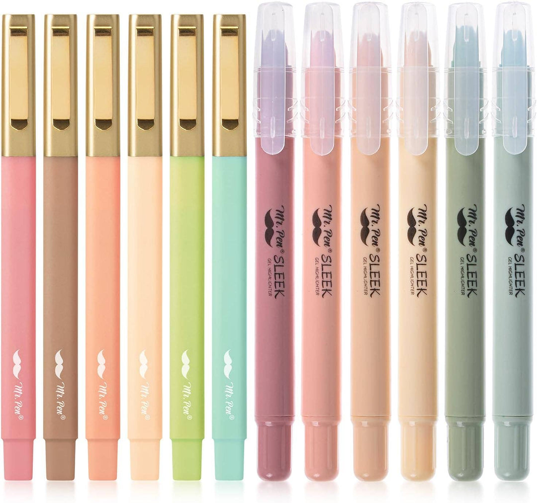 Mr. Pen Gel Highlighters & Pens - 12 Pack No Bleed-Accessories-Mr. Pen-Shop with Bloom West Boutique, Women's Fashion Boutique, Located in Houma, Louisiana