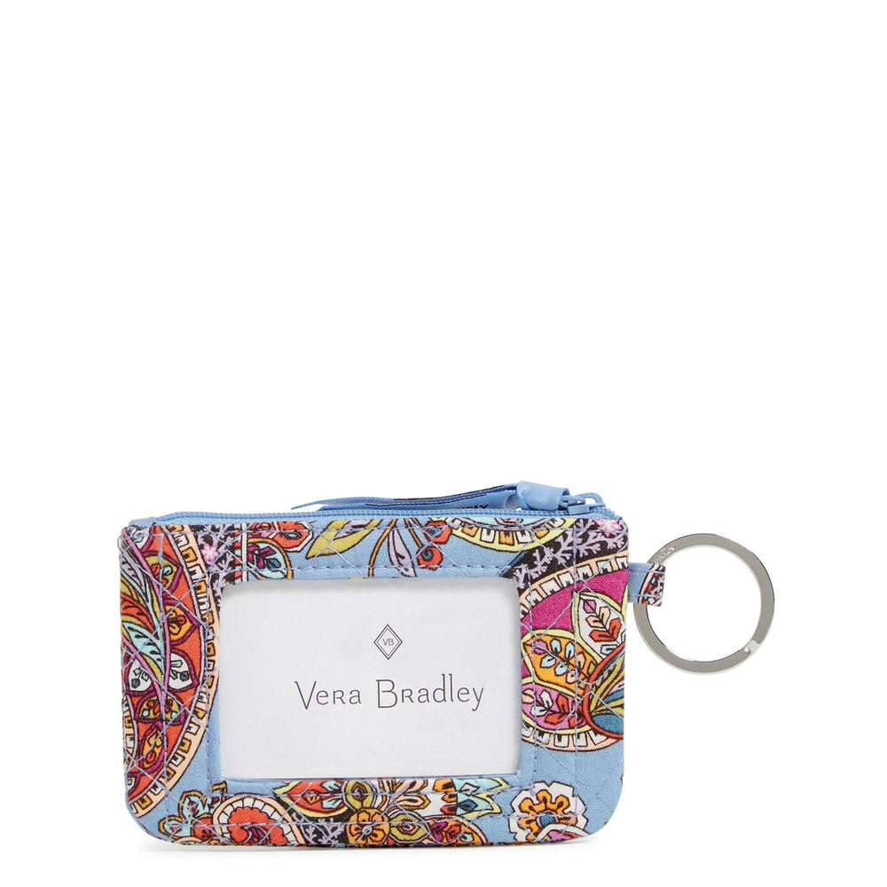 Vera Bradley Women's Cotton Zip ID Case Wallet-Handbags-Vera Bradley-Shop with Bloom West Boutique, Women's Fashion Boutique, Located in Houma, Louisiana