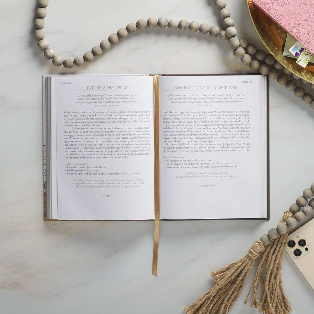 Devotional 10 Minutes with God for Women Hardcover-Accessories-Christian Art Gifts-Shop with Bloom West Boutique, Women's Fashion Boutique, Located in Houma, Louisiana