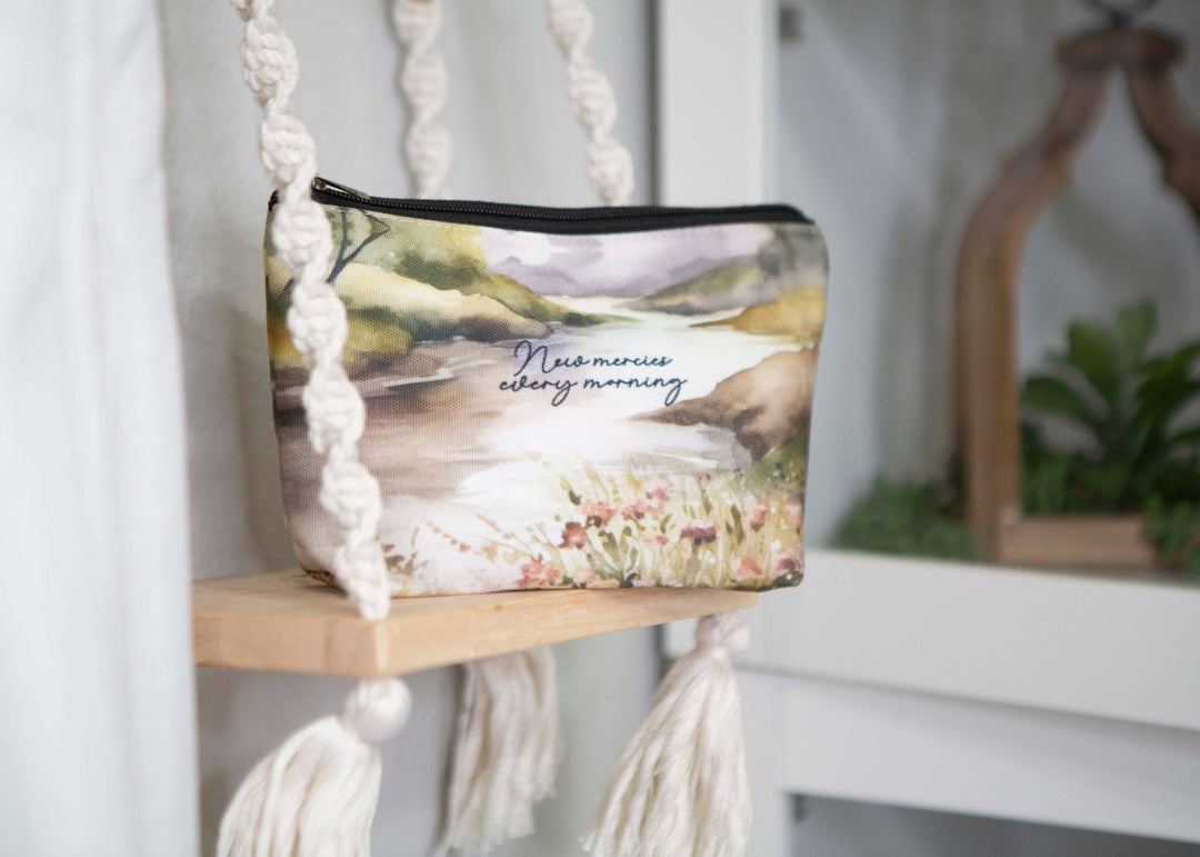 New Mercies Bible Verse Pencil Case | Scripture Pencil Pouch-Bible Accessories-Chosen & Cherished-Shop with Bloom West Boutique, Women's Fashion Boutique, Located in Houma, Louisiana