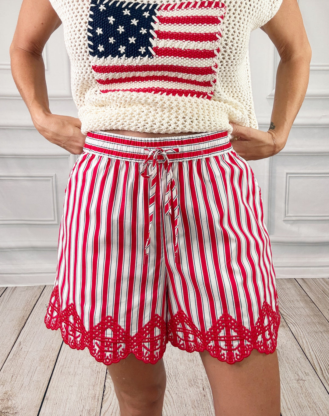 The St. Claire Stripe Short