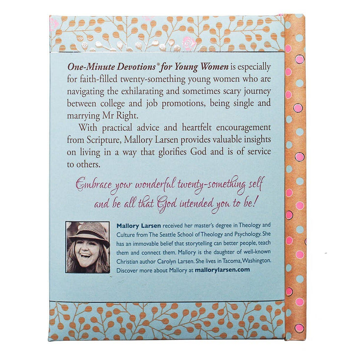 One-Minute Devotions for Young Women Padded Hardcover-Accessories-Christian Art Gifts-Shop with Bloom West Boutique, Women's Fashion Boutique, Located in Houma, Louisiana