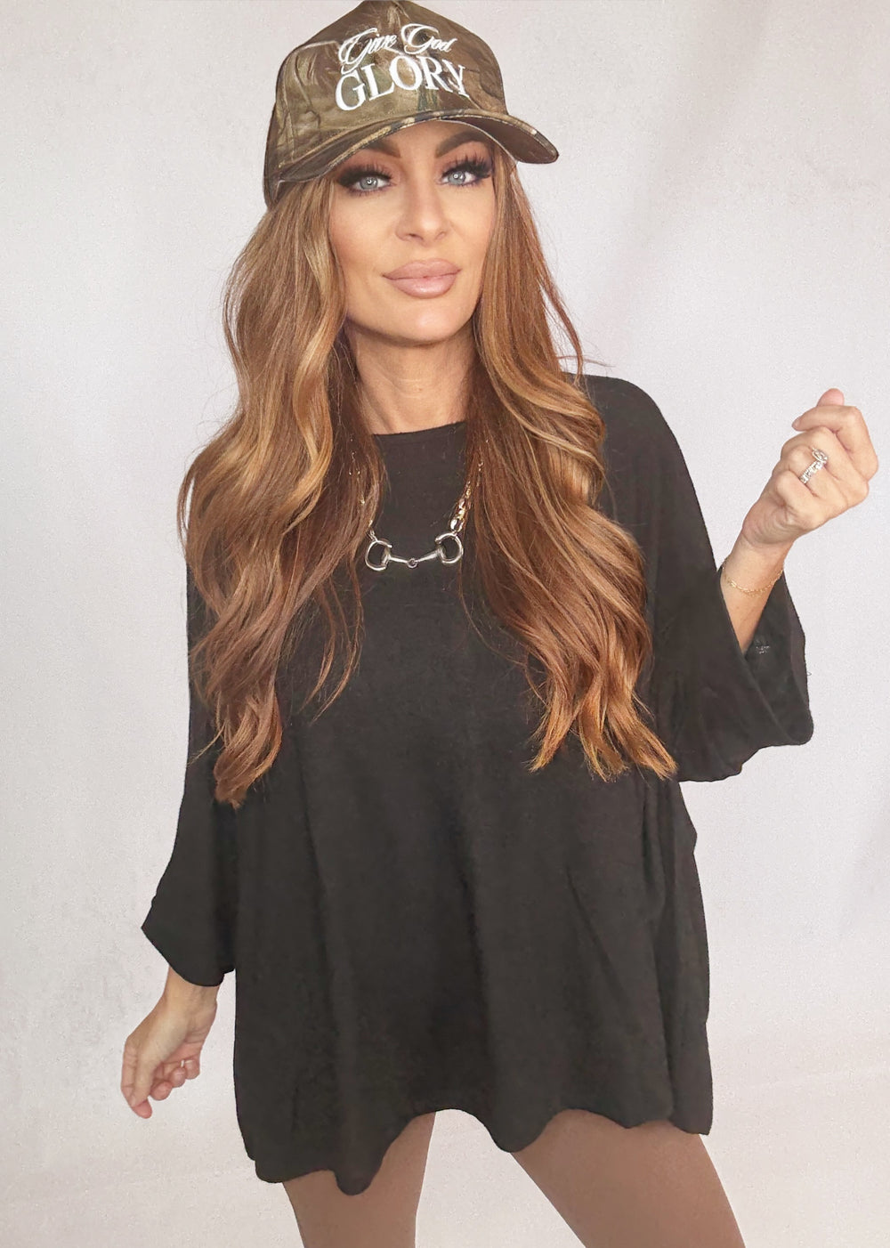 Vivienne Black Top-Tops-Hyfve-Shop with Bloom West Boutique, Women's Fashion Boutique, Located in Houma, Louisiana