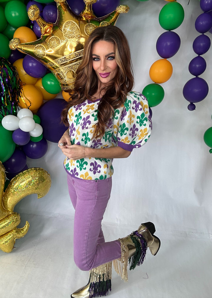 Krewe of Aquarius Top-Tops-Bibi-Shop with Bloom West Boutique, Women's Fashion Boutique, Located in Houma, Louisiana