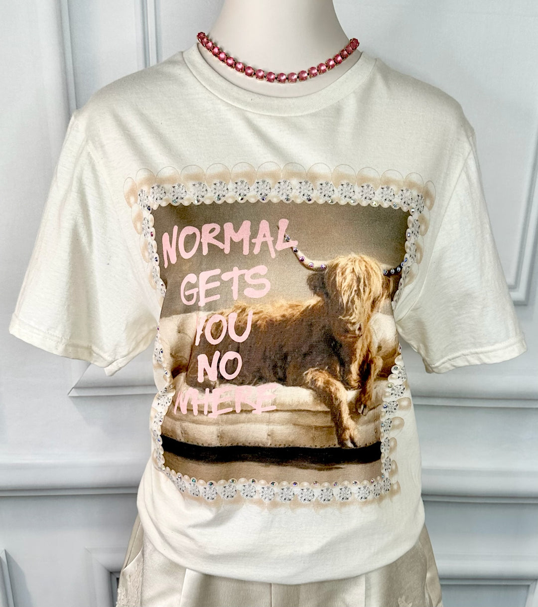 Normal Gets You No Where Tee-Graphic Tees-Keep it Gypsy-Shop with Bloom West Boutique, Women&