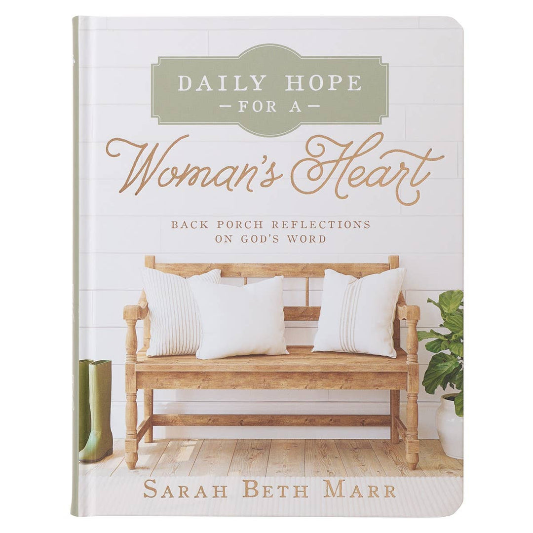 Devotional Daily Hope for a Woman's Heart Hardcover-Bible Accessories-Christian Art Gifts-Shop with Bloom West Boutique, Women's Fashion Boutique, Located in Houma, Louisiana
