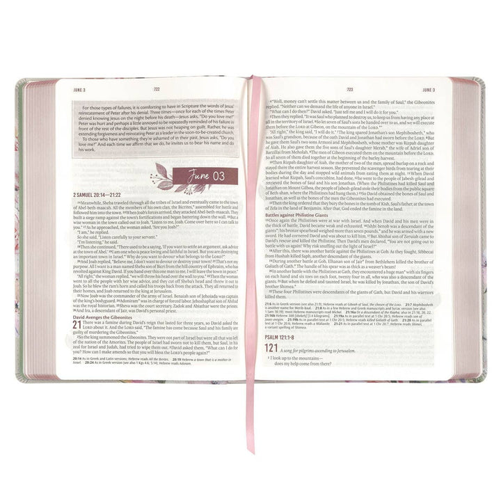 Devotional Bible NLT for Women Faux Leather, Floral-Accessories-Christian Art Gifts-Shop with Bloom West Boutique, Women's Fashion Boutique, Located in Houma, Louisiana