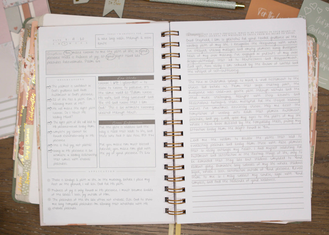 Be Still SOAP Method Bible Study Journal-Bible Accessories-Chosen & Cherished-Shop with Bloom West Boutique, Women's Fashion Boutique, Located in Houma, Louisiana