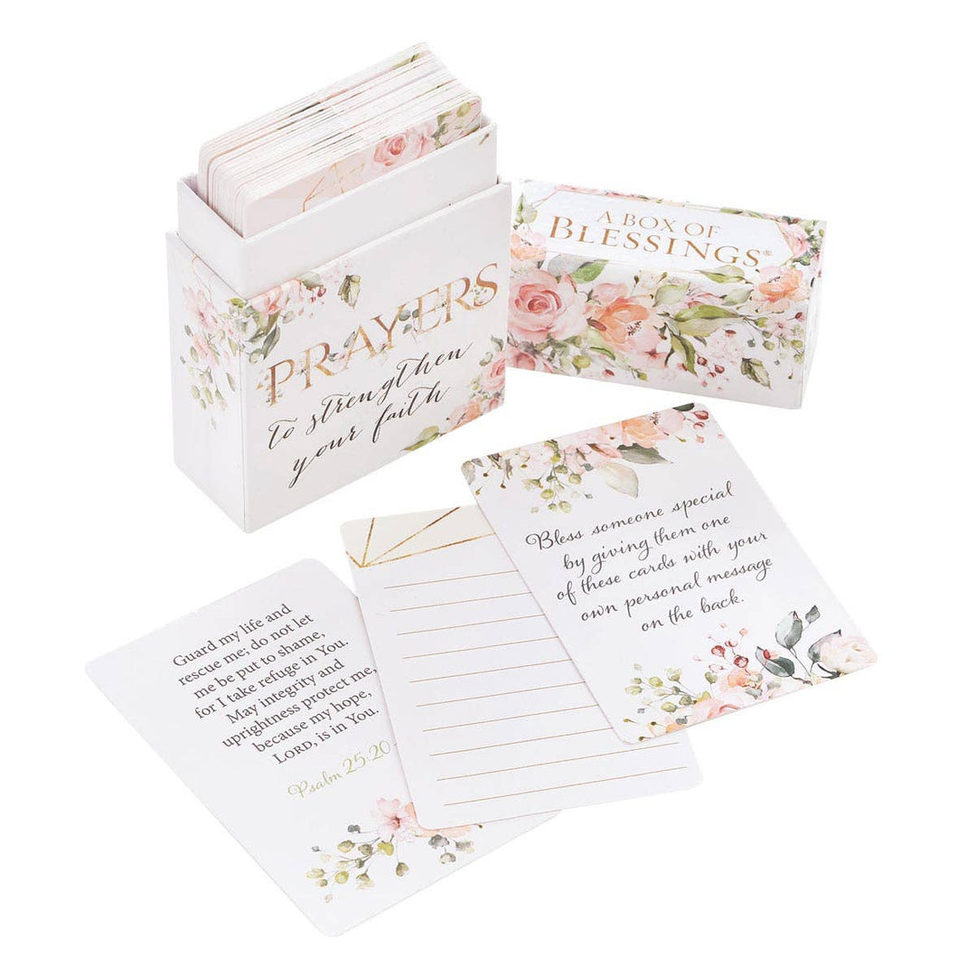Box of Blessings Prayers to Strengthen Your Faith-Accessories-Christian Art Gifts-Shop with Bloom West Boutique, Women's Fashion Boutique, Located in Houma, Louisiana