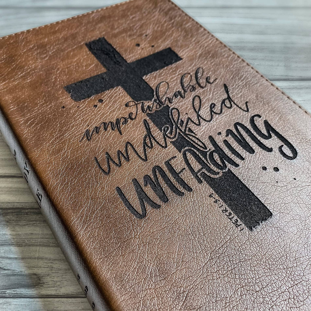 ESV Concise Study Bible - Custom engraved-Bibles & Devotionals-Joy Creative Bibles-Shop with Bloom West Boutique, Women's Fashion Boutique, Located in Houma, Louisiana