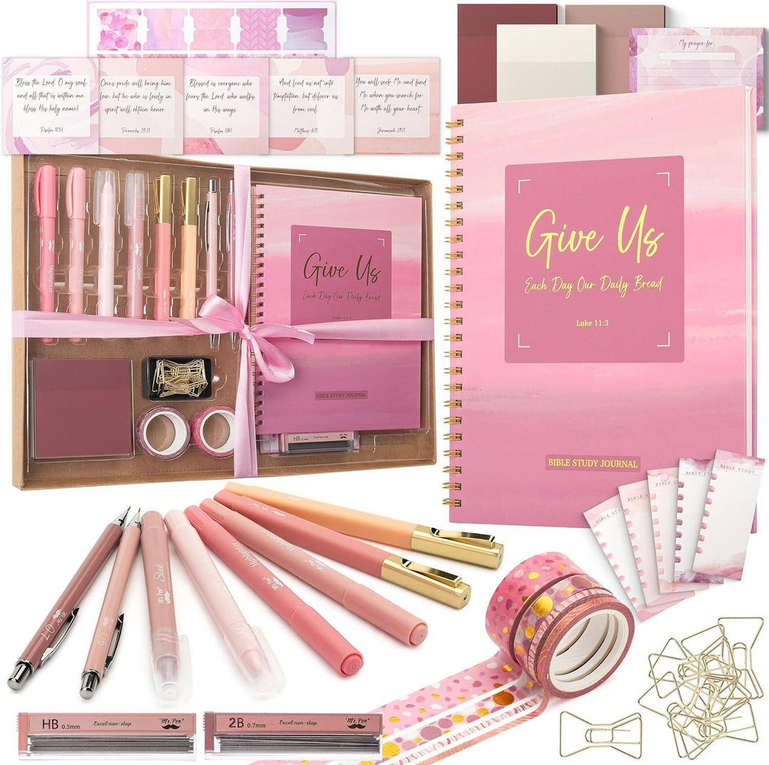 Mr. Pen Pink Bible Journaling Kit-Accessories-Mr. Pen-Shop with Bloom West Boutique, Women's Fashion Boutique, Located in Houma, Louisiana