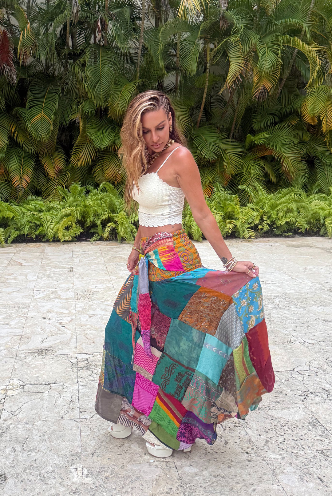 Patchwork Poetry 2-in-1 Dress-Dress-Bloom West Boutique-Shop with Bloom West Boutique, Women&