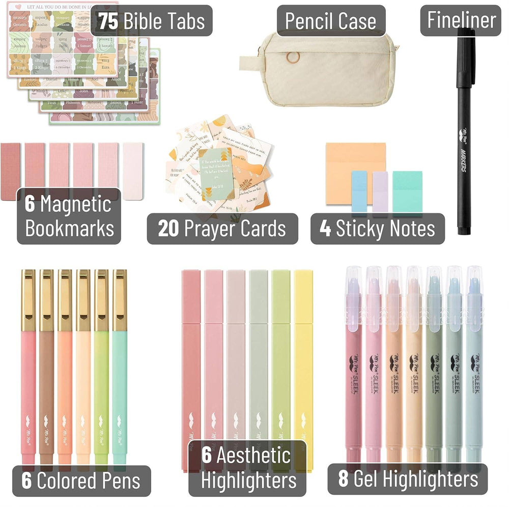 Mr. Pen Bible Journaling Kit with 20 Prayer Cards-Accessories-Mr. Pen-Shop with Bloom West Boutique, Women's Fashion Boutique, Located in Houma, Louisiana