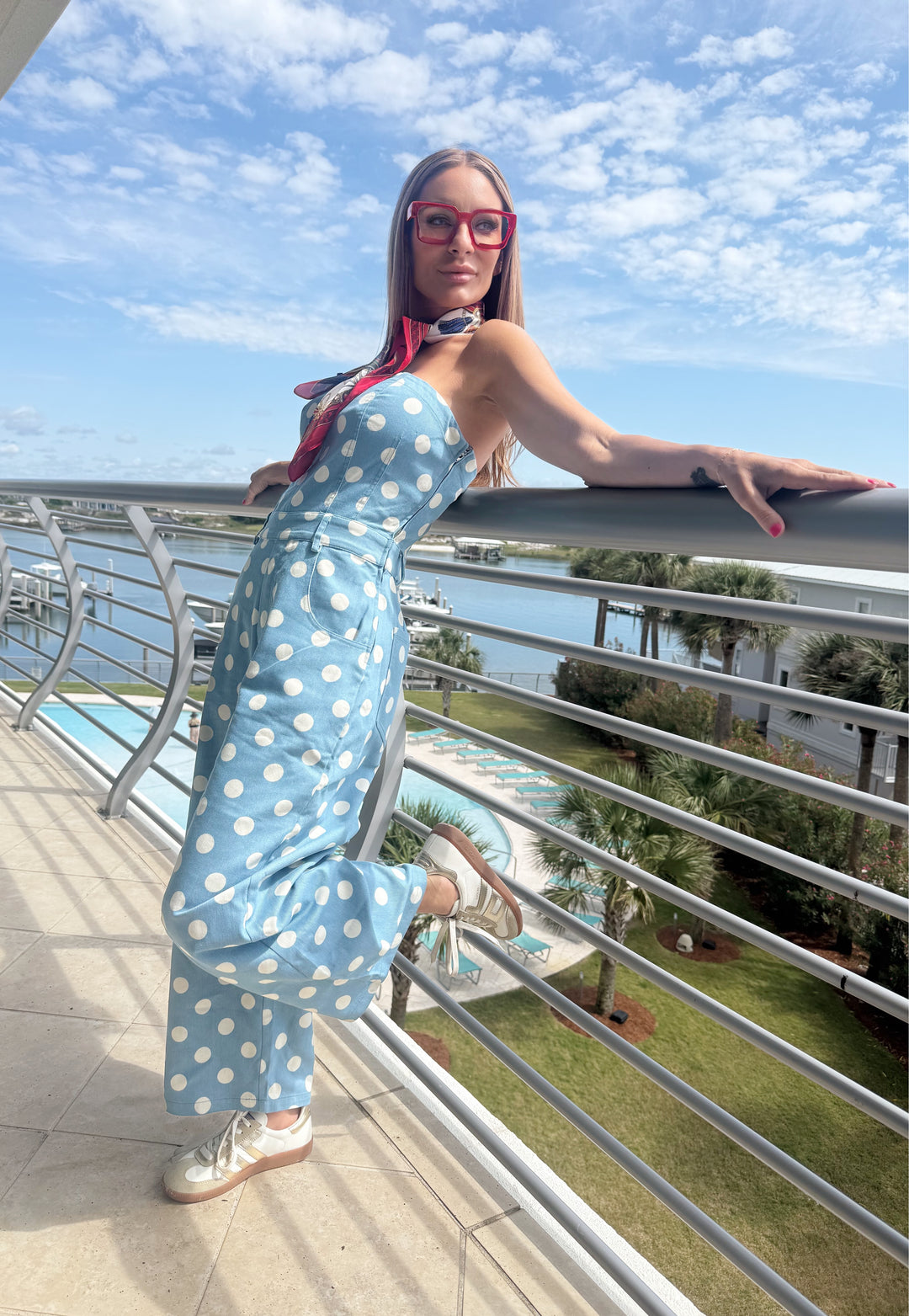 The Marais Dot Jumpsuit-Jumpsuits-LovLov-Shop with Bloom West Boutique, Women&