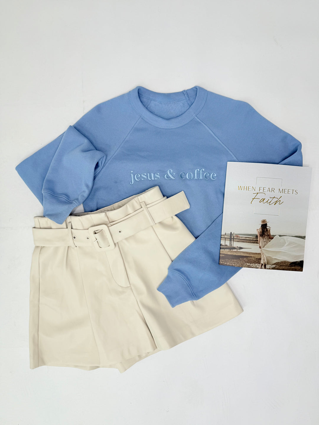 Jesus and Coffee sweater-Sweaters-Bloom West Boutique-Shop with Bloom West Boutique, Women's Fashion Boutique, Located in Houma, Louisiana
