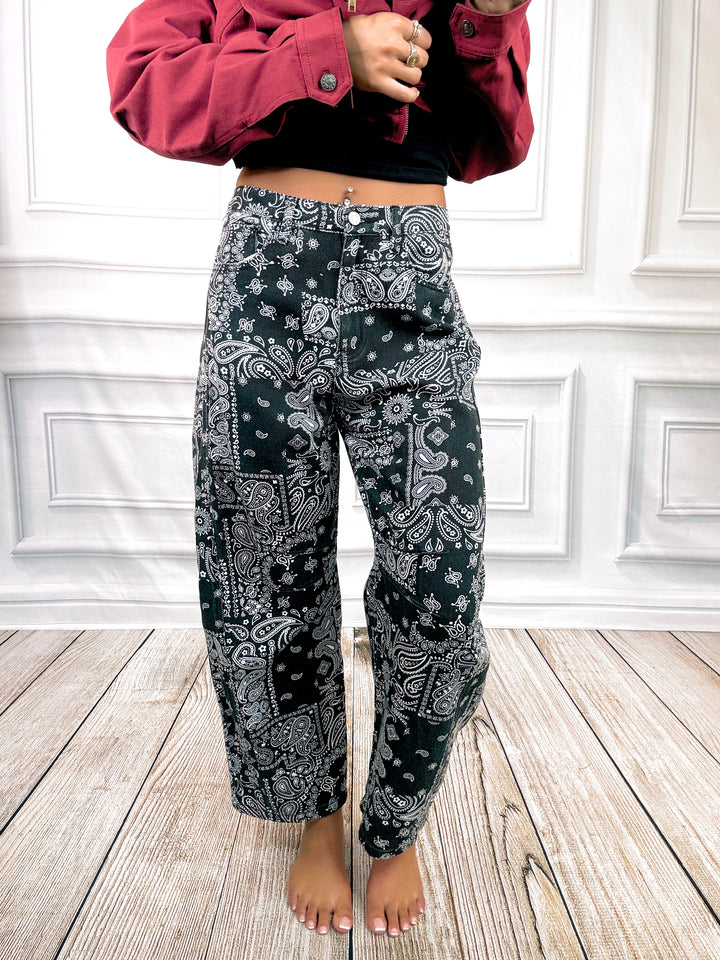 Midnight Outlaw Pants-Pants-Davi &amp; Dani-Shop with Bloom West Boutique, Women&