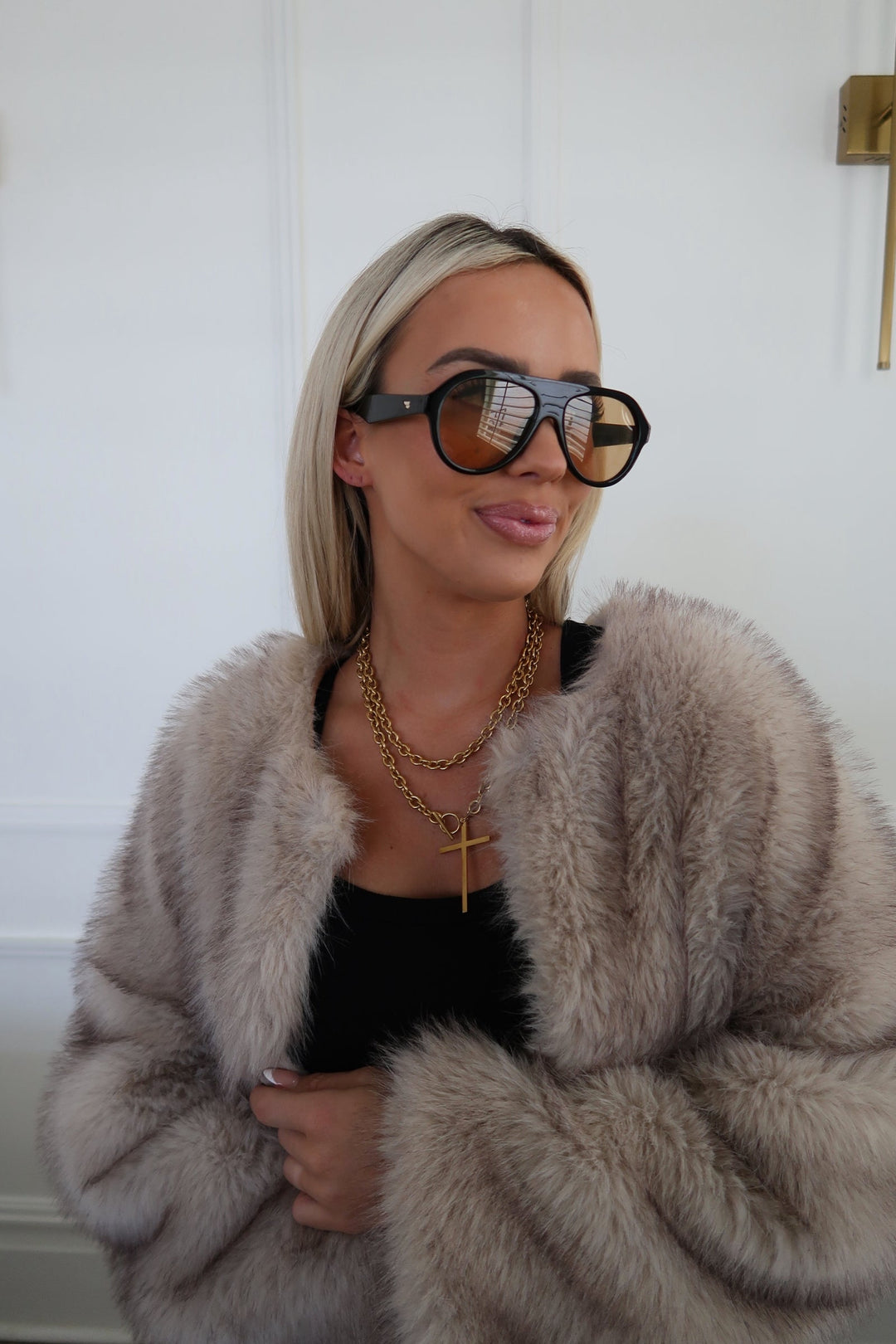 WRAP AROUND CROSS NECKLACE-Chansuttpearls-Shop with Bloom West Boutique, Women&