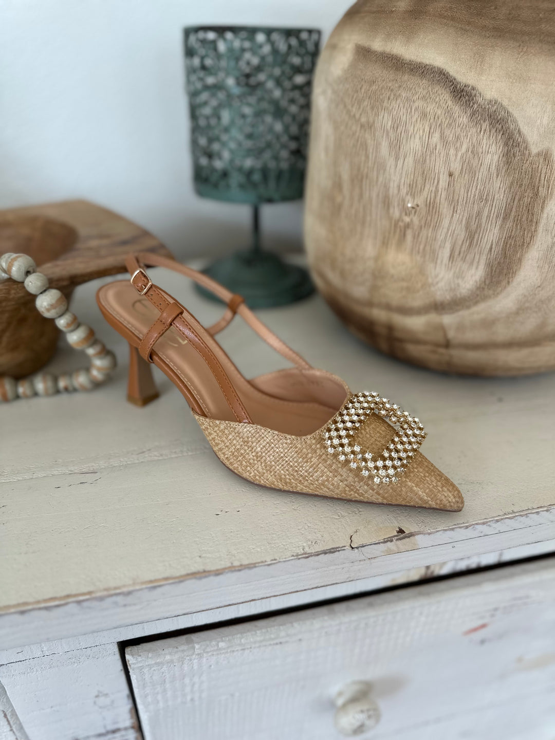 Bellamy Beige Camel Heel-Heels-KB Shoes-Shop with Bloom West Boutique, Women's Fashion Boutique, Located in Houma, Louisiana