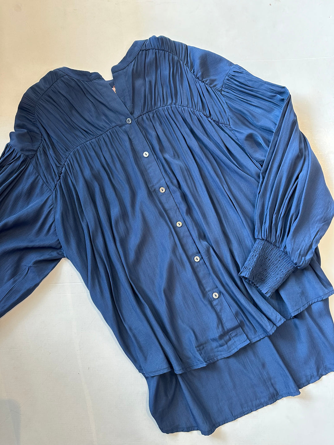 Maisie Button Down Blouse-Tops-Entro-Shop with Bloom West Boutique, Women's Fashion Boutique, Located in Houma, Louisiana