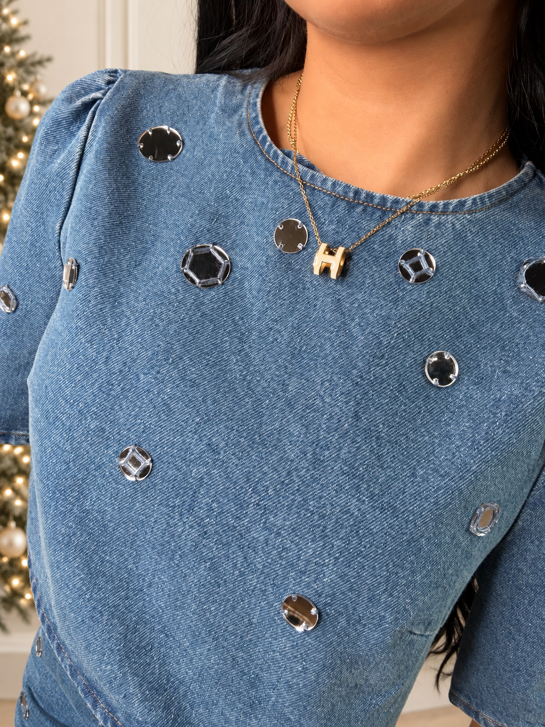 Dancing Queen Denim Top
