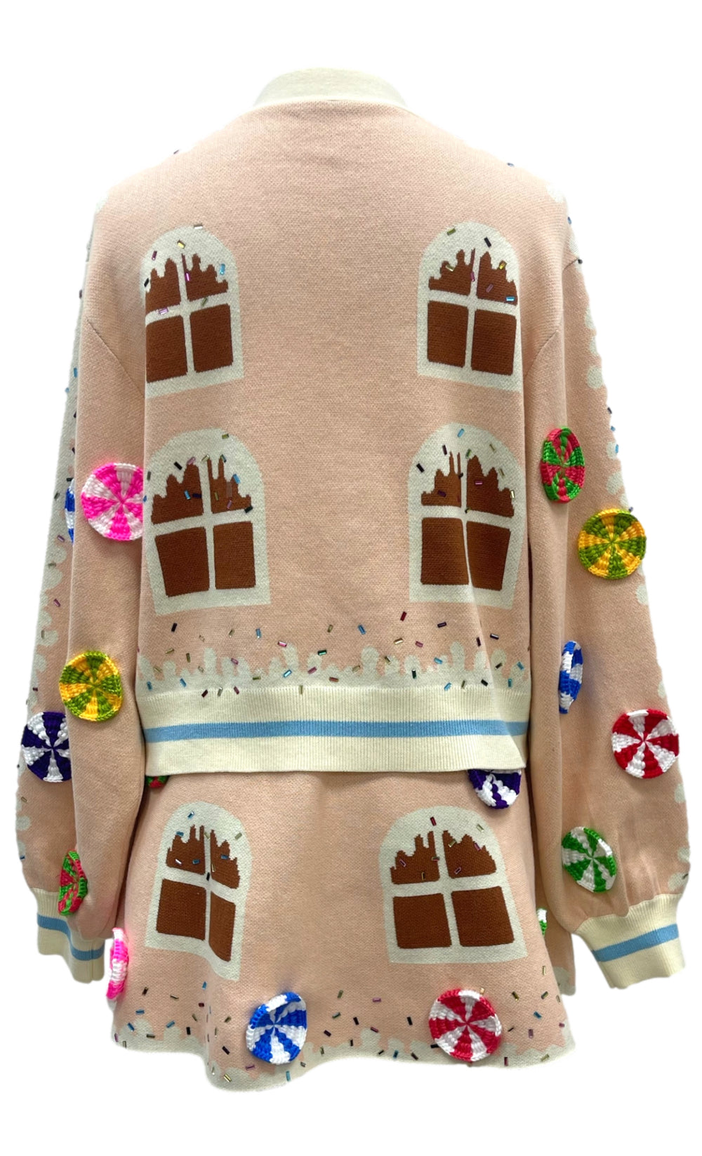 Queen Of Sparkles Entire Gingerbread House Skirt-Skirts-Queen Of Sparkles-Shop with Bloom West Boutique, Women's Fashion Boutique, Located in Houma, Louisiana