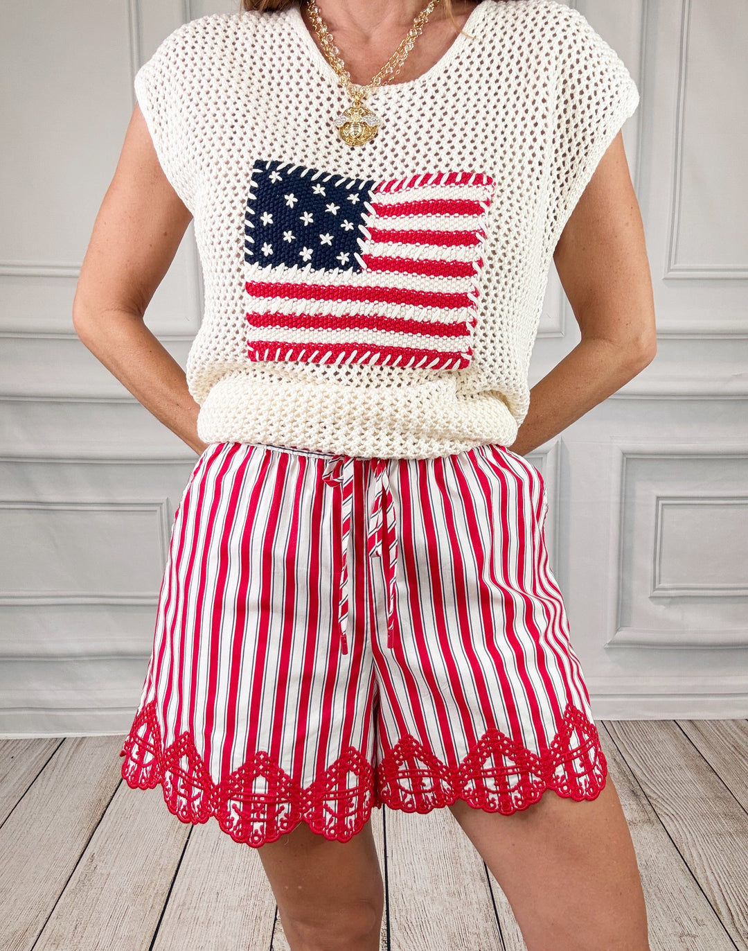 The St. Claire Stripe Short