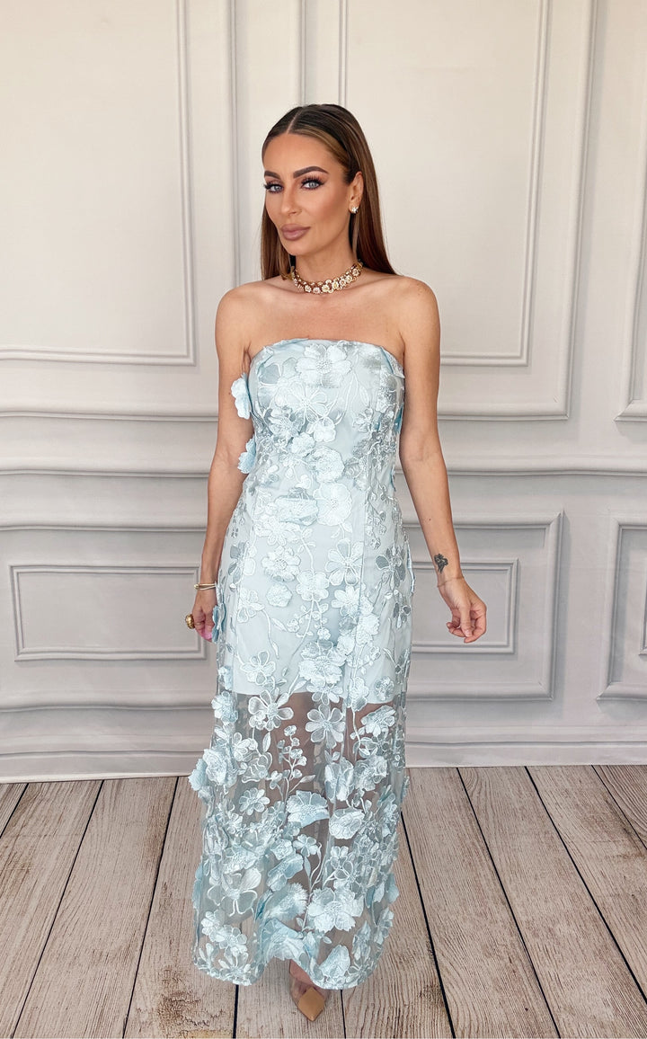 Endless Rose Heirloom Petals Maxi Dress