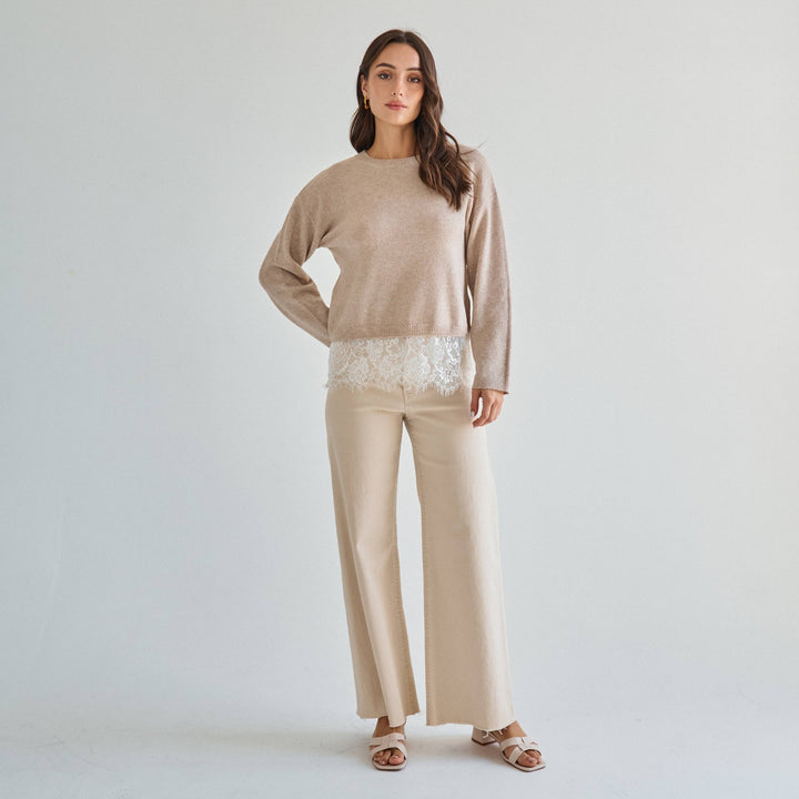 AT3508 Lace sweater-Able-Shop with Bloom West Boutique, Women&