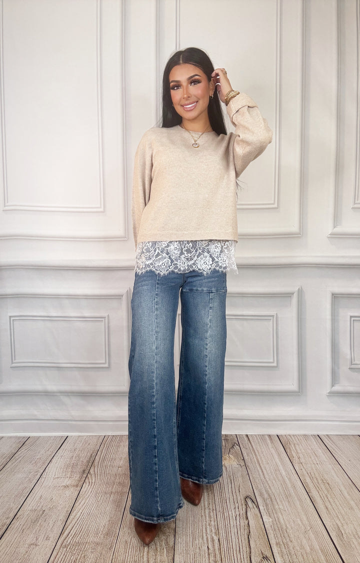Soft Spoken Sweater-Tops-Able-Shop with Bloom West Boutique, Women&